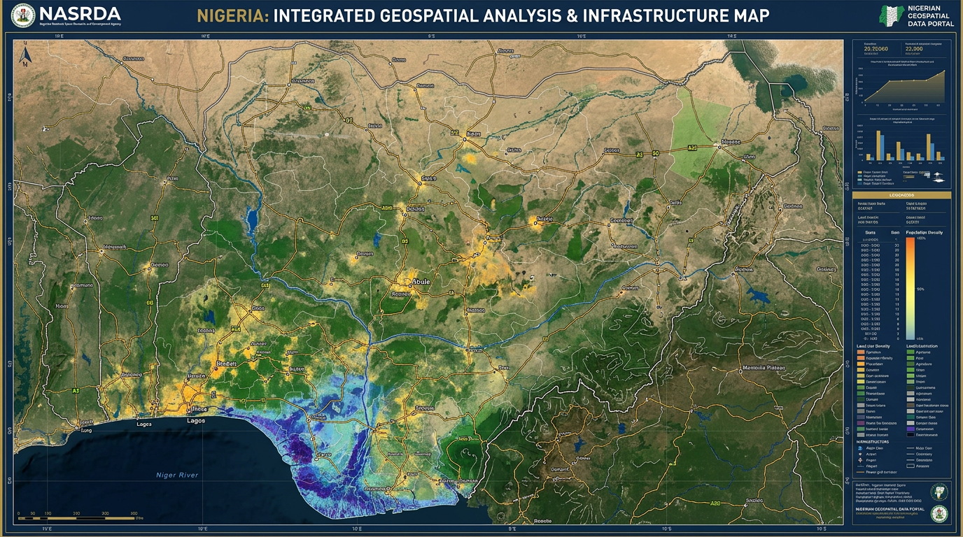 Geospatial intelligence overlay on terrain and infrastructure
